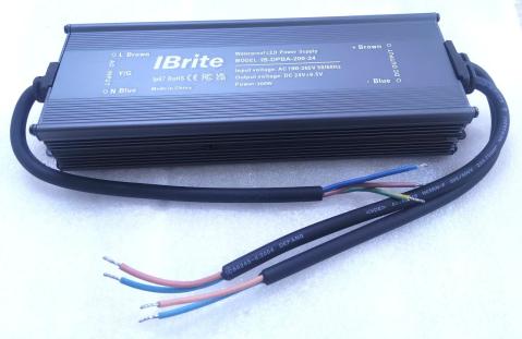 LED Driver 12-24VDC – 200W – IP67